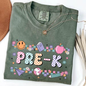 Pre-K Teacher Shirt, PreK Teacher Shirt, Pre K Teacher TShirt, PreK T Shirt, PreK Tshirt, PreK Shirt for Teacher Team, PreK Squad