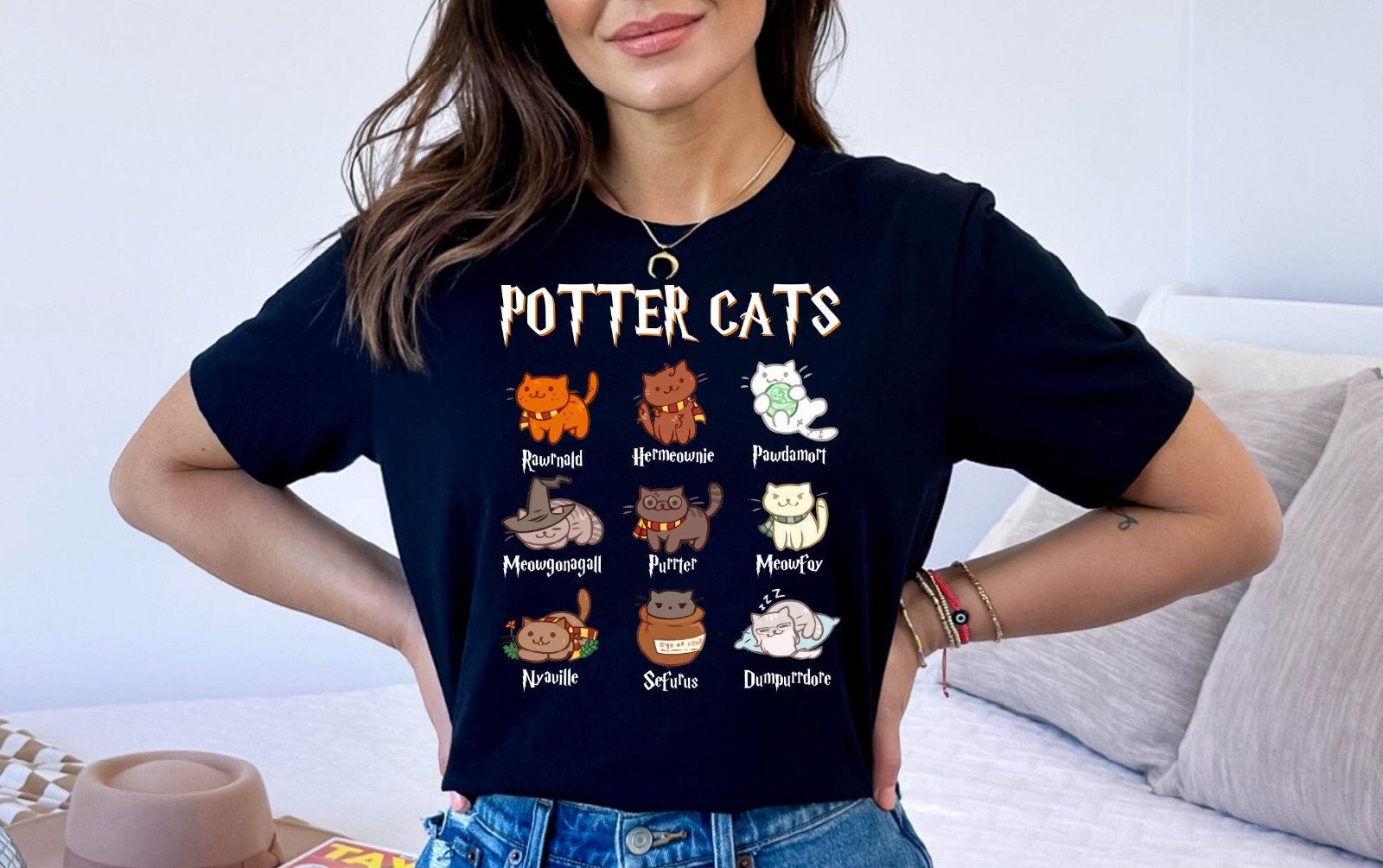 Harry potter cat t shirt sales