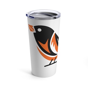 Oriole Bird Modern Logo Tumbler 20oz