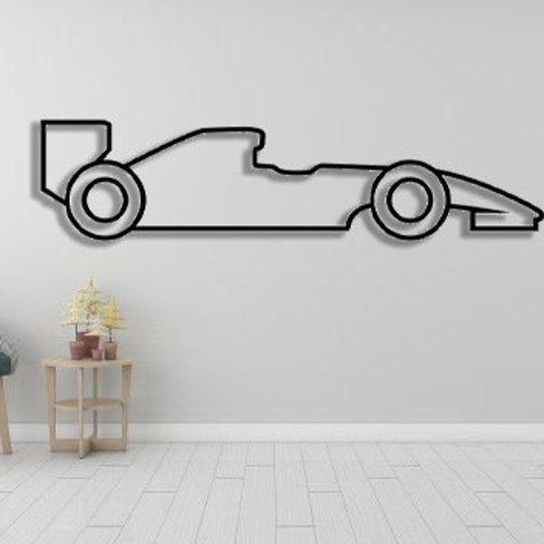 F1 Car Wall Hanging Etsy