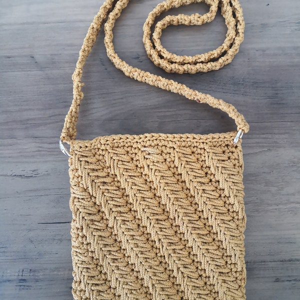 Sac bandoulière, sac au crochet, mini sac, sac au crochet, sac au crochet, cadeau pour femme