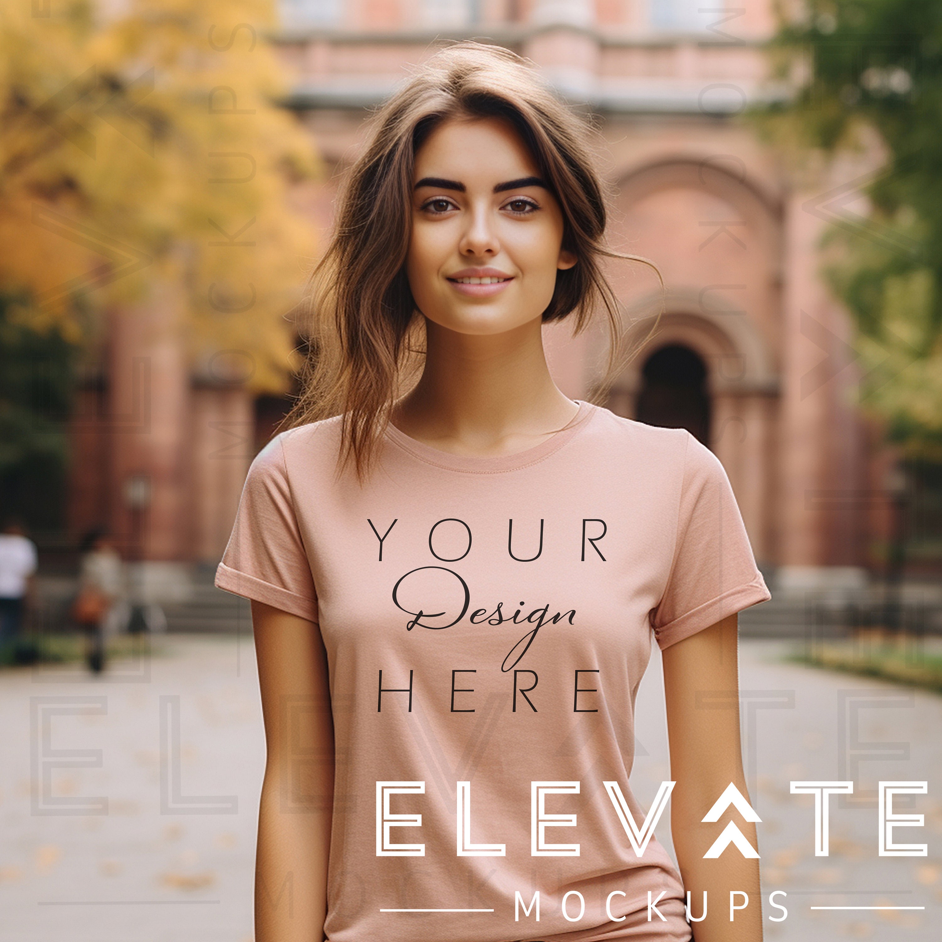 dusty pink t shirt ladies