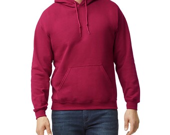Comfortable Pullover Hoodie Blank Gildan Heavy Blend Plain Wholesale Unisex Oversized Cozy Sweatshirt Women Trendy Pullover Men Sweatshirt