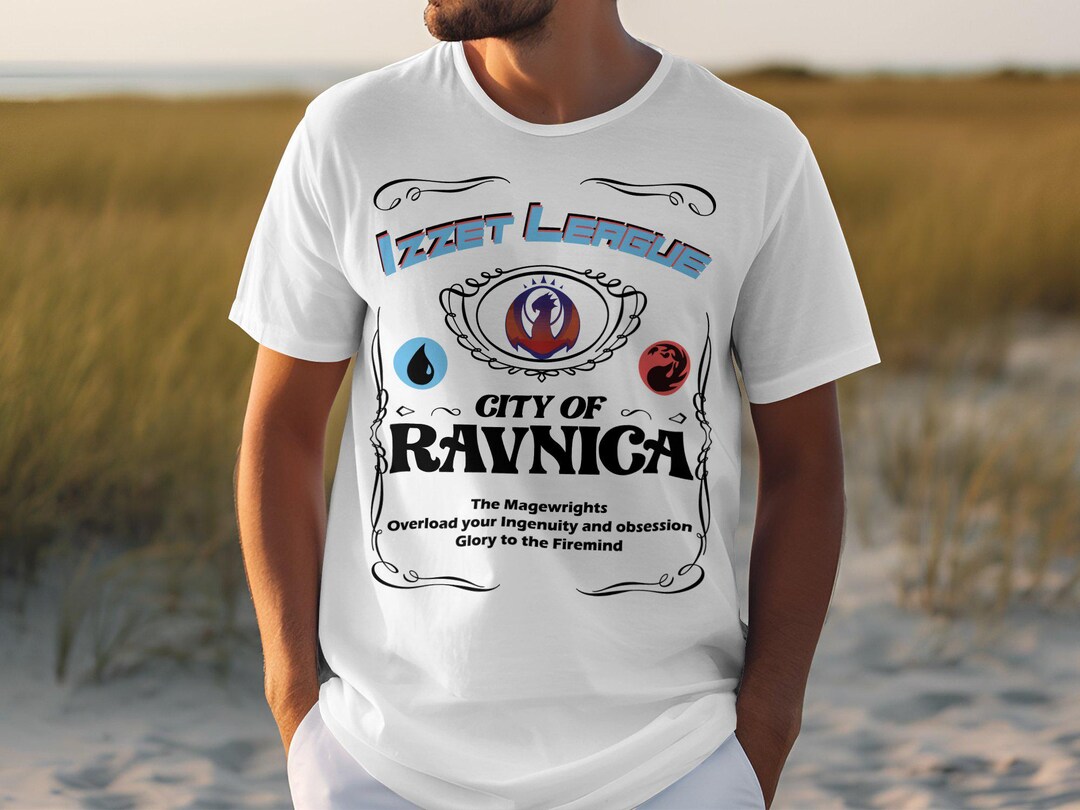 MTG Guilds of Ravnica Izzet League Vintage T-shirt, Funny Parody