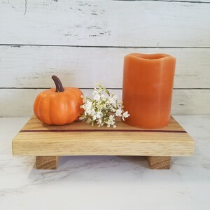 Oak Wood Riser, Display Stand for Kitchen, Bath and Home Wood Decor - Etsy