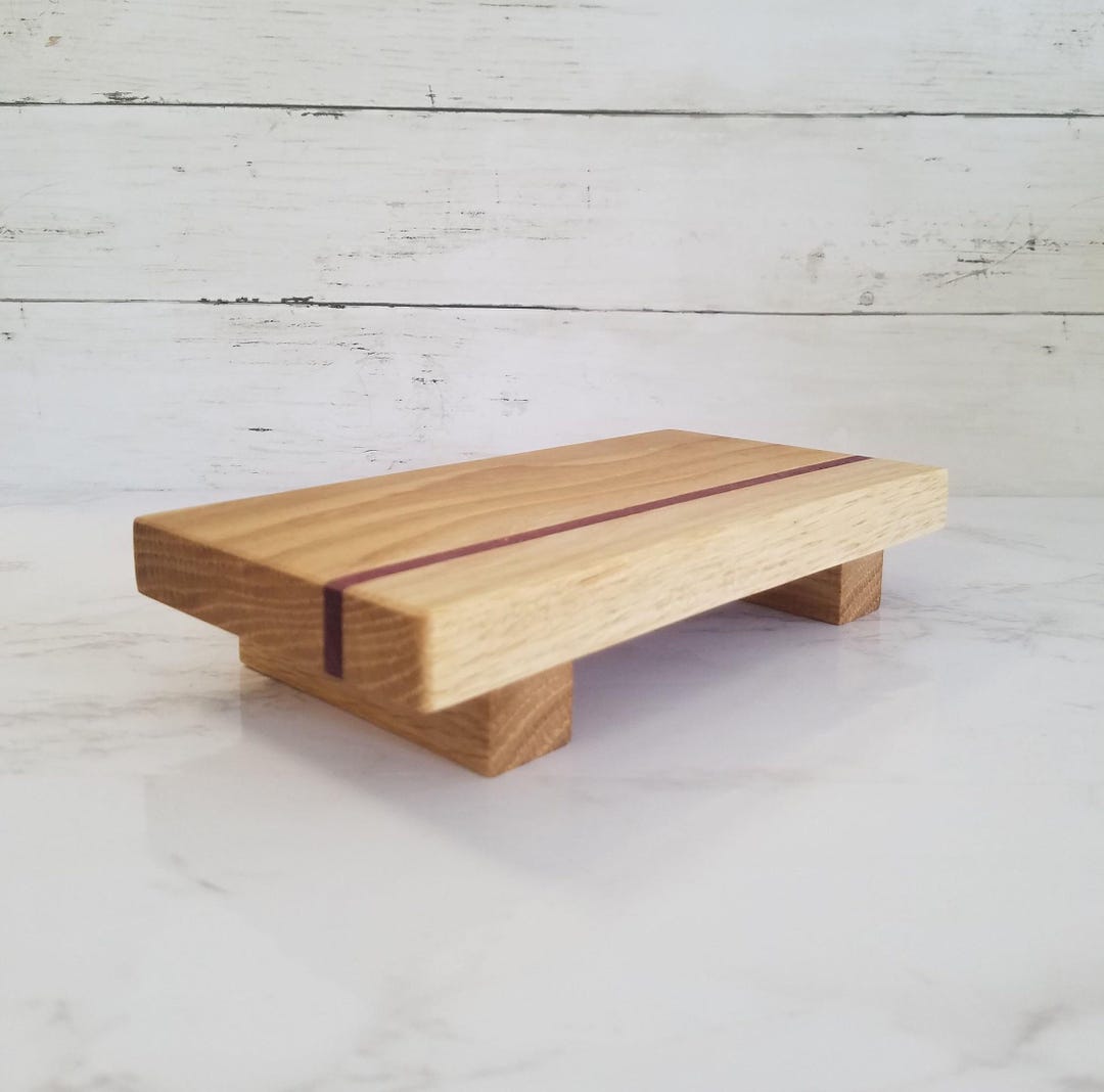 Oak Wood Riser, Display Stand for Kitchen, Bath and Home Wood Decor - Etsy