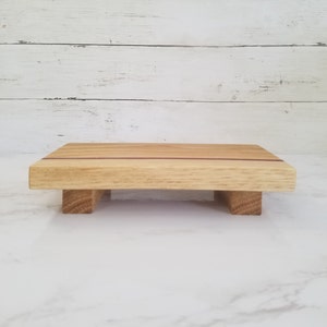 Oak Wood Riser, Display Stand for Kitchen, Bath and Home Wood Decor - Etsy