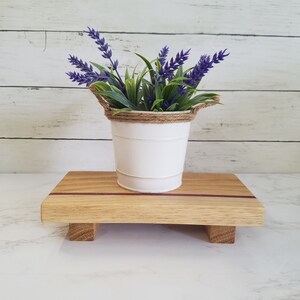 Oak Wood Riser, Display Stand for Kitchen, Bath and Home Wood Decor - Etsy