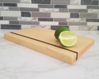 Small Maple Cutting Board for Food Prep and Serving
