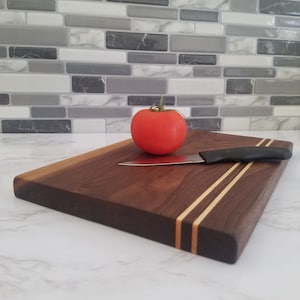 Small Walnut Cutting Board- Ideal for Cooking and Serving