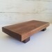 Walnut Wood Riser-perfect for Elevating Plants, Candles or Decorative ...