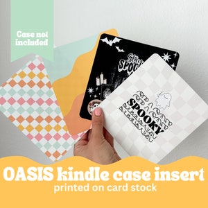 Kindle Case Inserts- OASIS 7in size listing- All prints on this listing