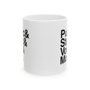 Public Static Void Main Coffee Mug, 11oz 15oz Ceramic | Funny Programmer Java Code | Software Developer Gift