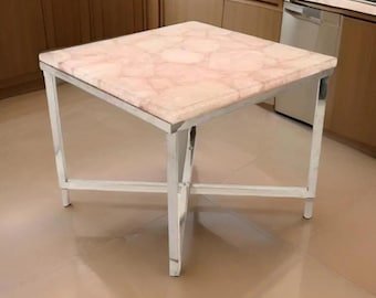 Rose Quartz Stone Customize Handmade Home & Garden Decor Interior.