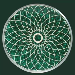 Malachite Tabletop / Dining Table / Coffee Table / Counter Tabletop