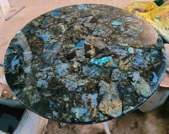Labradorite Tabletop | Dining Tabletop | Coffee Tabletop (Customizable)