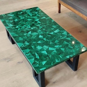 Malachite Tabletop | Dining Tabletop | Coffee Tabletop | Counter Tabletop (Can be customized)