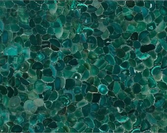 Green Agate Stone Table Top: Handmade Natural Agate Slab