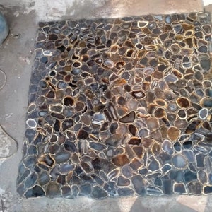 Agate Natural Stones Table Top/ Agate Coffee Table Countere kitchen Top Handmade Home Decor