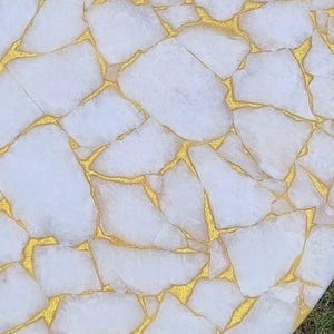 Tafelblad van grijze agaat | Rechthoekige eetkamer, salontafeloppervlak (aanpasbaar)