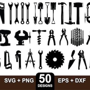 Tools svg Bundle, Workers Tool svg Bundle, Mechanic Tools svg, Tools Cricut, Tools Silhouette, Tools svg Cut File, Tools Clipart