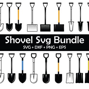 Shovel svg Bundle, Shovel svg, Shovel Clipart, Shovel Silhouette, Shovel Cricut, Shovel Cut File, Digging svg, Garden Equipment svg