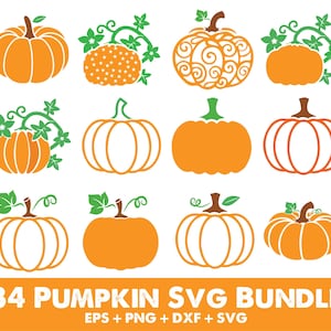 Pumpkin svg Bundle, Halloween Pumpkin svg, Halloween svg, Pumpkin Cut File, Pumpkin clipart, Pumpkin svg, Pumpkin Silhouette, Cutting File