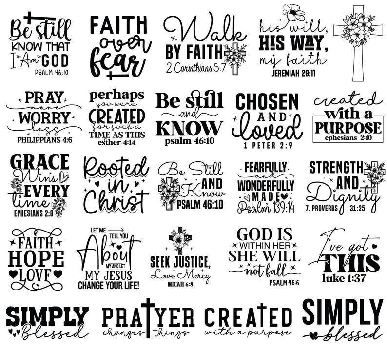 Faith svg
bible verse svg
religious svg
bible quote svg
motivational svg
inspiring quotes svg
God svg
Christian Silhouette
pray on it svg
Christian Bundle SVG
Jesus svg
Bible Verse Bundle
catholic svg