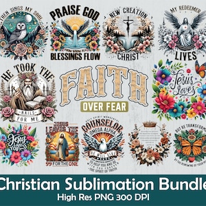 Christian png Bundle, Christian Faith png, Christian Sublimation png, Bible Verse png, Bible Quote png Design, Christian Quotes Bundle
