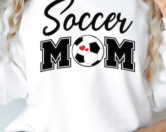 Soccer Mom svg, Mom Life svg, Soccer Mom Shirt Design Digital Download, Soccer Mom Varsity svg, Mom Soccer svg, Sports Mom Clipart svg