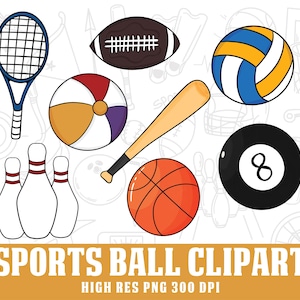 Sports png Bundle, Baseball png, Football png, Soccer png, Baseball Bat png, Sports Clipart, Sports Silhouette, Sports Cut File