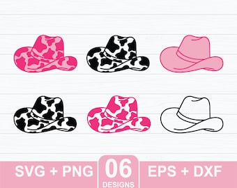 Cowgirl Hat svg Bundle, Hat svg Bundle, South western svg, Cowgirl Hat Silhouette svg, Country Hat svg Bundle, Hat svg, Cowgirl svg