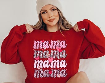 Mama Valentine Coquette png, Pink Bow png, Mama png, Mama Valentine png, You Are Loved png, Valentine Heart png, Digital Download
