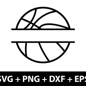 Basketball Plit svg, Split Name Basketball svg, Basketball svg, Custom Name Personalized For Basketball, Split Name Frame Vector, Clipart