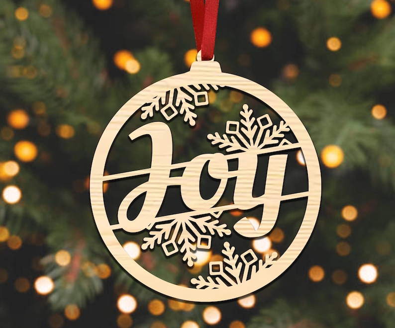 100 Christmas Ornaments Svg Bundle, Christmas Ornaments Laser Cut File ...
