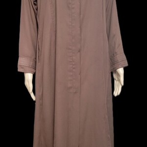 Modern Style Coat Burqa long dress Brown Color