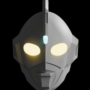 Ultraman Chuck 3D STL Full Helmet Files