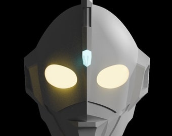 Ultraman Chuck 3D STL Full Helmet Files