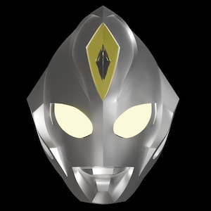 Ultraman Dyna Mask 3D STL Model