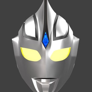 Ultraman Agul Mask 3D STL