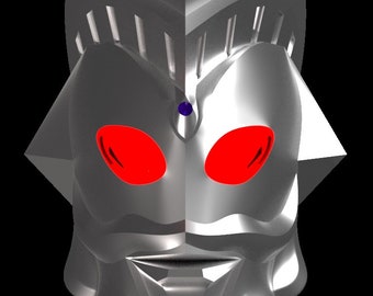 Ultraman King Mask 3D-modell STL