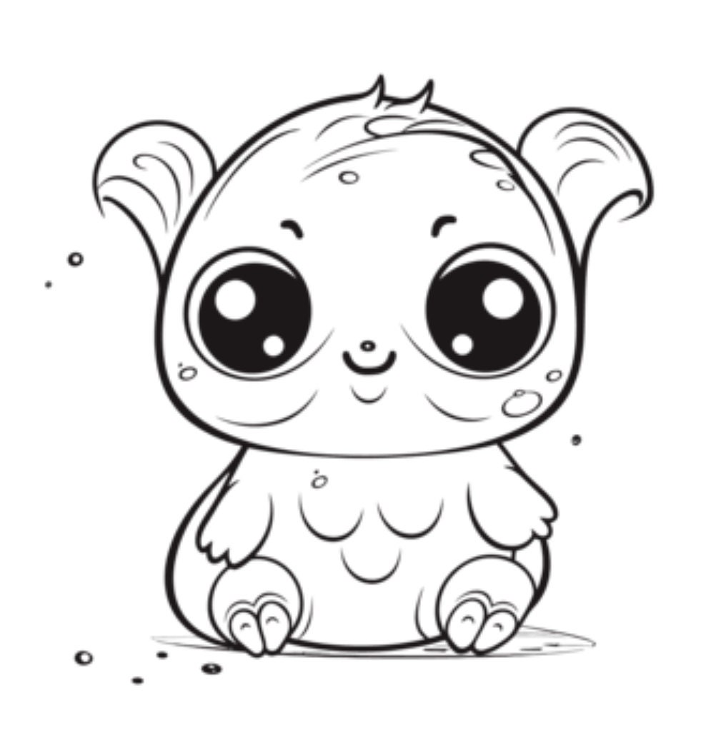 Cute Animals Printable Coloring Pagesdigital Coloring Pages Etsy Cute Animals Printable Coloring Pagesdigital Coloring Pages Etsy