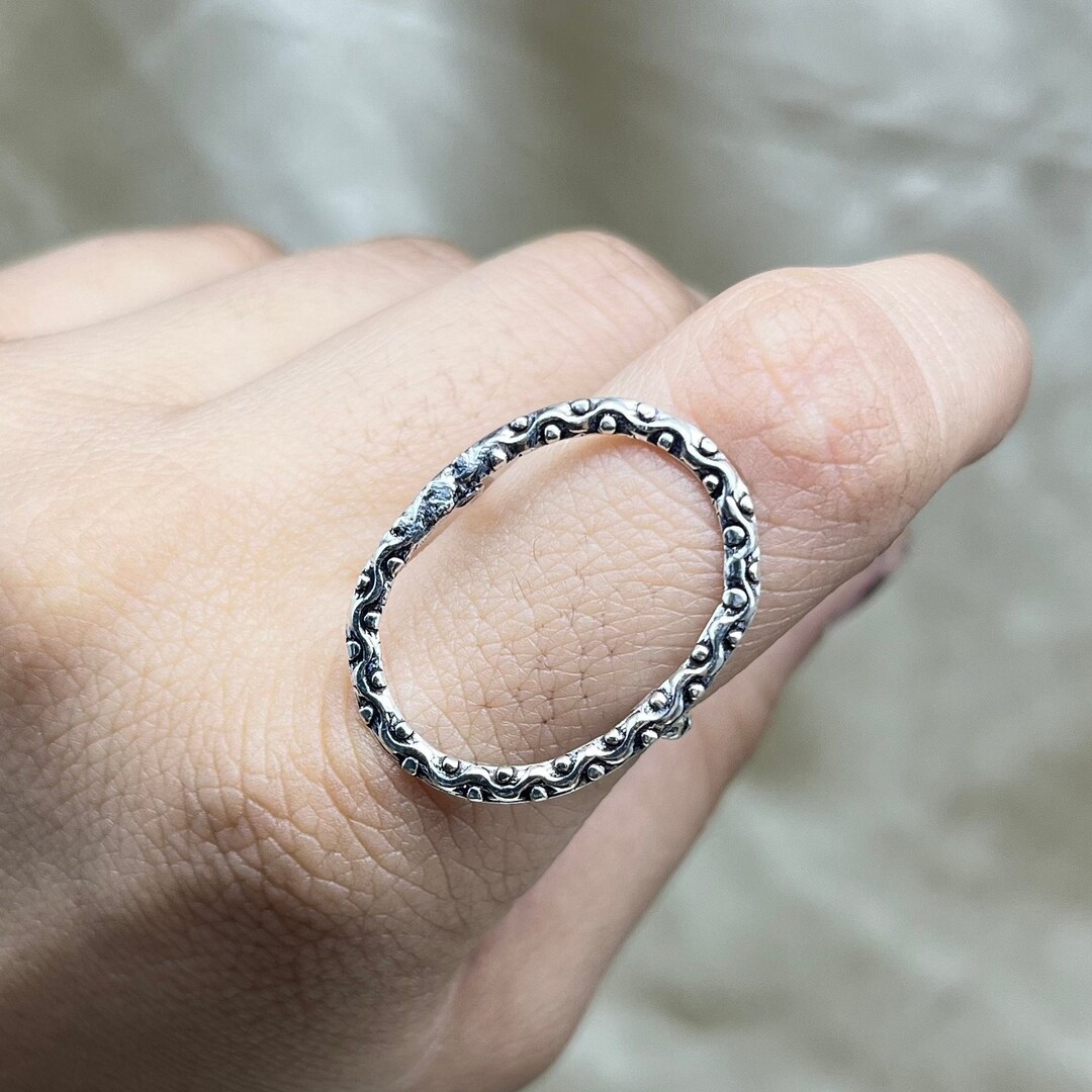 OX JEWELRY　Silver Circle of Wisdom Ring OX JEWELRY（オックスジュエリー）の「Silver Circle of Wisdom