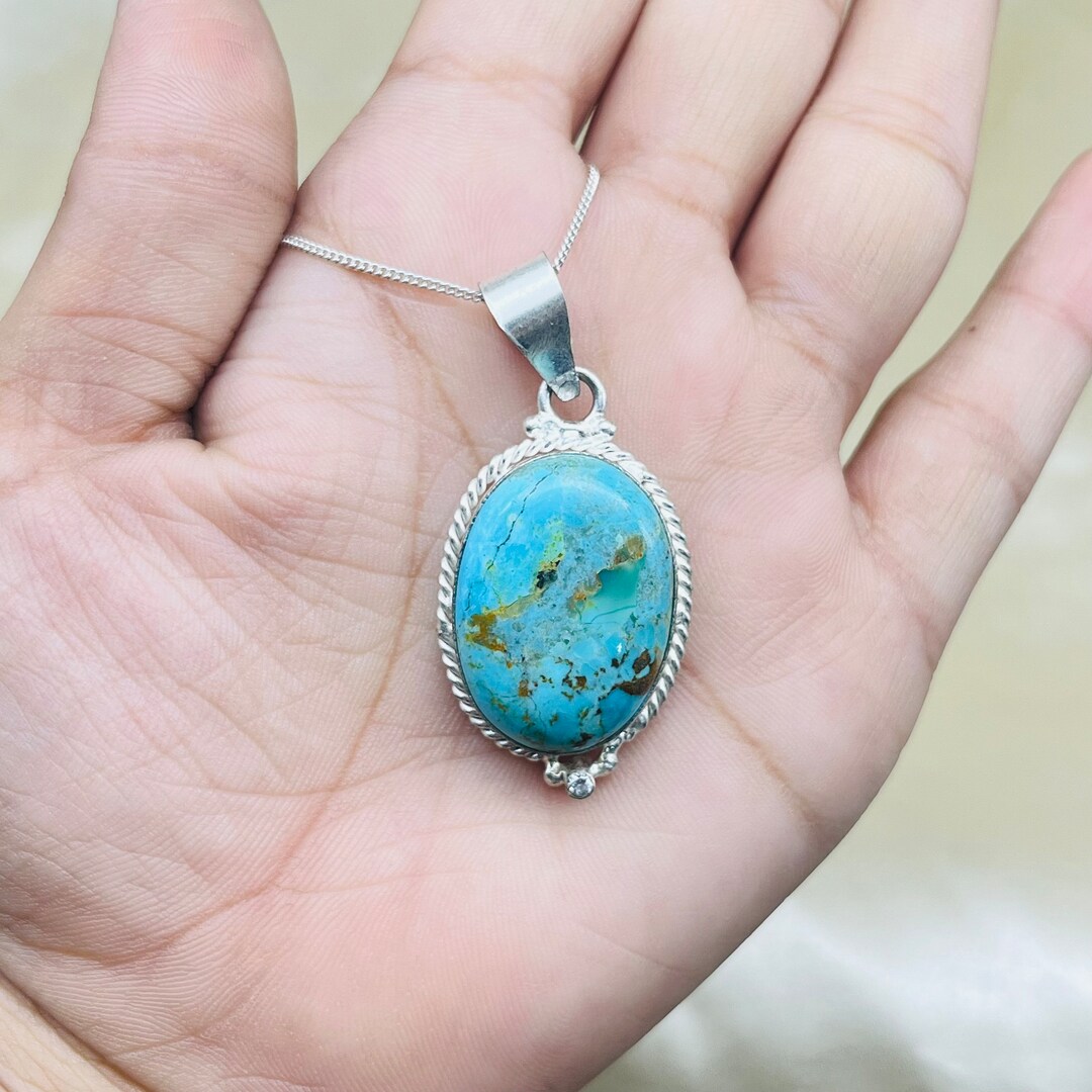 Mohave Turquoise Bar Pendant I main image 1