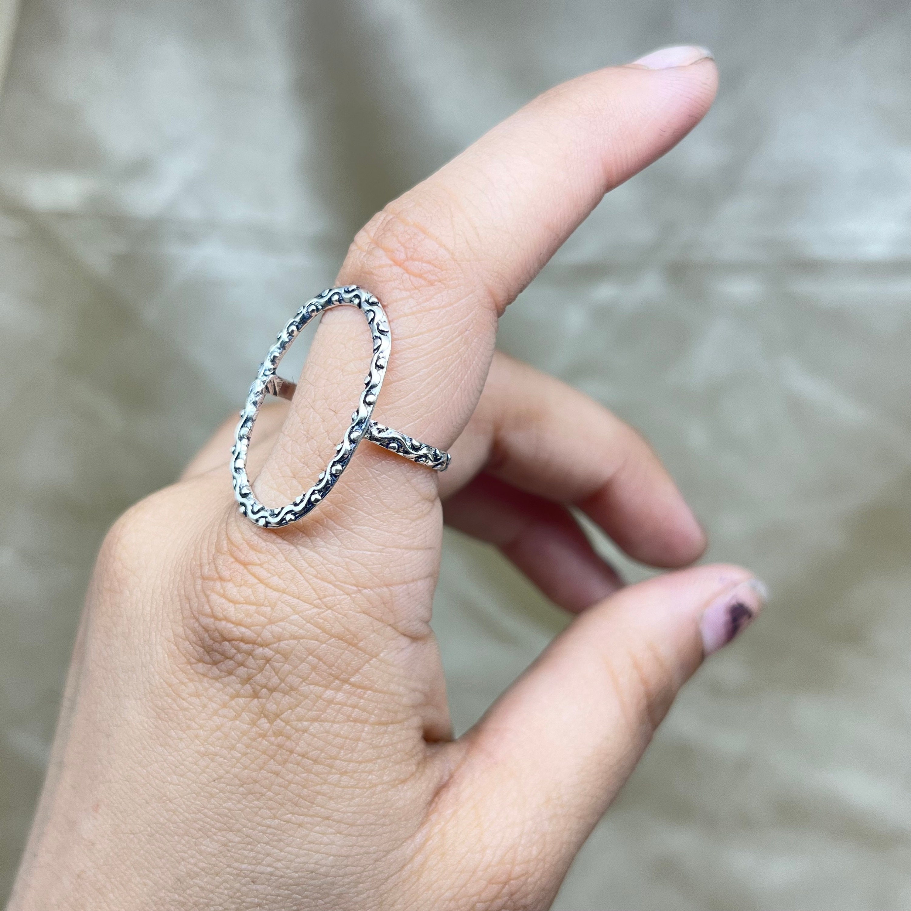 OX JEWELRY　Silver Circle of Wisdom Ring OX JEWELRY（オックスジュエリー）の「Silver Circle of Wisdom