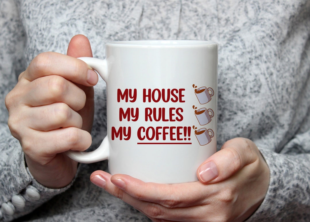 Knives Out Mug My House My Rules My Coffee Mug Movie Etsy