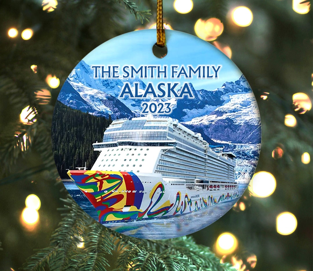Alaska Cruise Ornament/christmas Ornaments/cruise Gifts/alaska Etsy