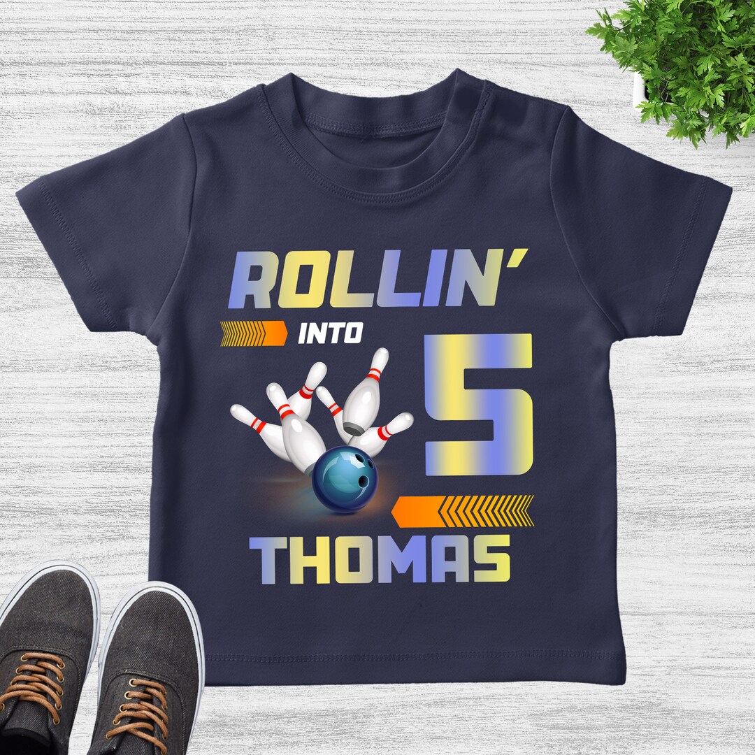 Personalized Bowling Birthday Boy Tshirt Bowling Birthday Etsy