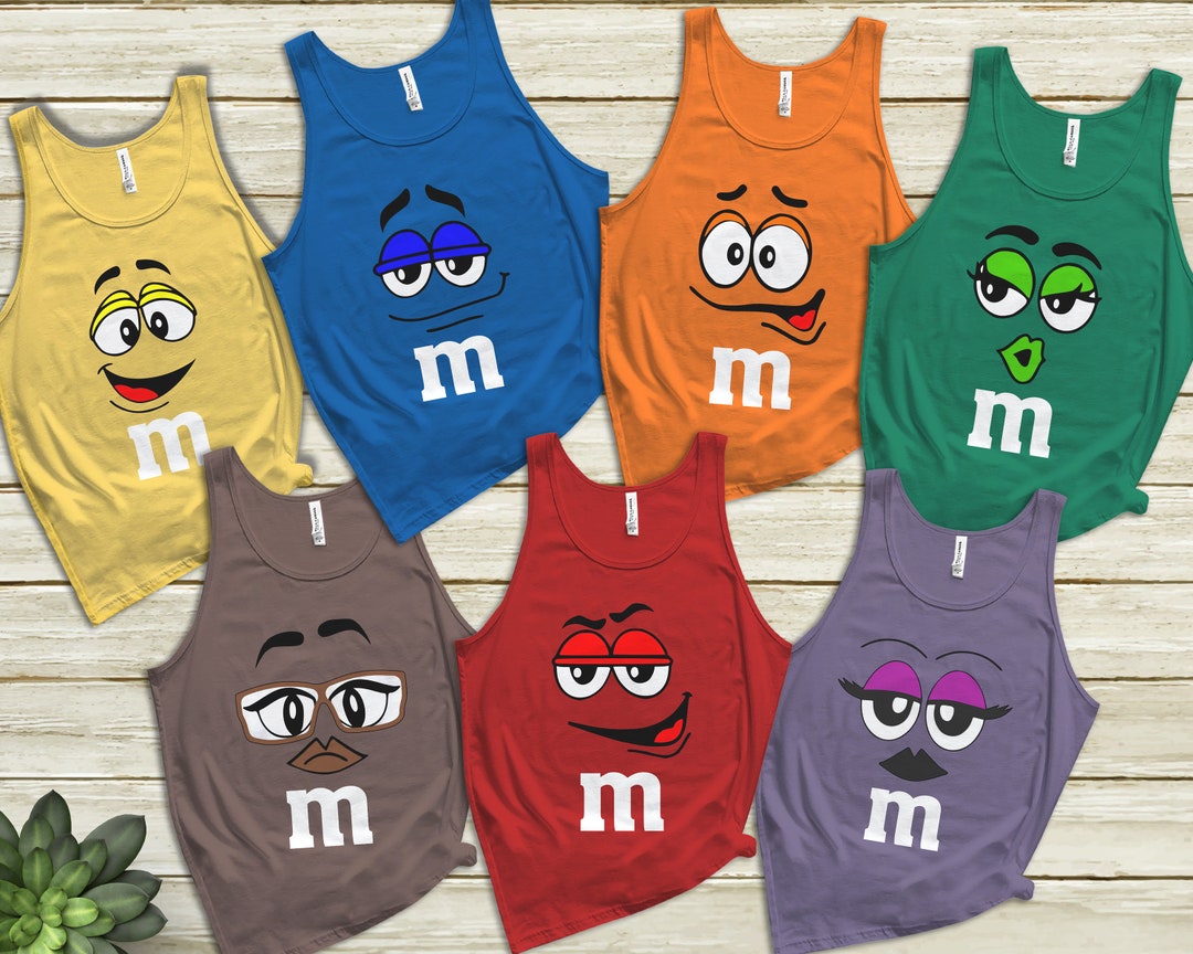 M&M Candies T Shirt M and M Matching Family Shirt Group MM Etsy Canada