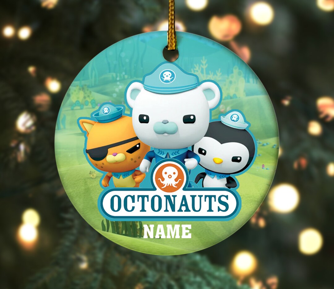 Personalized Octonaut Ornament Octonauts Christmas Ornament Etsy